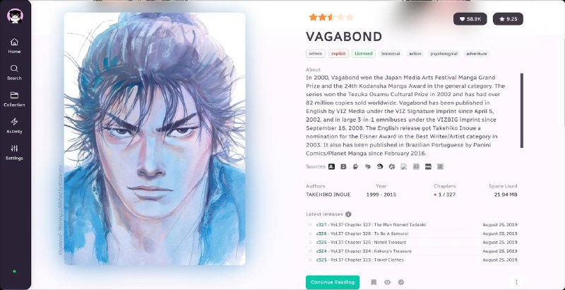 📖 Teemii：支持下载和阅读的漫画管理工具🗣️🔔【应用标签】：#漫画 #阅读器🖼【软件简介】：    Teemii 是多功能、自托管的漫画阅读器和管理器，具有可扩展的基于代理的元数据检索