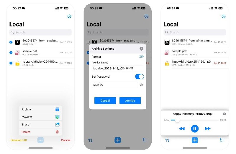 限免App Store应用 | Zip opener - 解压缩文件🔍 软件详情：在您的iPhone和iPad上解压缩Zip & RAR & 7Z File☁️限免有时效性请注意时间🏬在购买界面中没有显示金额，说明就是免费的🍎设备需装有 iOS 15.0或更高版本🍎 Zip opener - 解压缩文件平台：#iOS标签：#解压文件 #压缩文件 #Zip #限免 📱 官方汉化包: 简中 | 繁体 | English❗️❗️❗️❗️❗️❗️❗️❗️❗️❗️❗️❗️