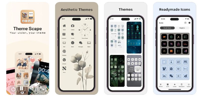 限免App Store应用 | 主题和小部件：ThemeScape 🔍 软件详情：自定义图标更换器和快捷方式☁️限免有时效性请注意时间🏬在购买界面中没有显示金额，说明就是免费的🎮设备需装有 iOS 16.0或更高版本 🍎 主题和小部件 平台：#iOS标签：#小组件 #主题 #图标 #快捷方式 #限免 📱 官方汉化包: 简中 | 繁体 | English❗️❗️❗️❗️❗️❗️❗️❗️❗️❗️❗️❗️