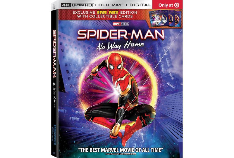 蜘蛛侠：英雄无归 蓝光附加内容曝光！🤪🤪     一共100分钟的额外物料，其中包括5支删除片段！而且可以看到马律师夜魔侠更多内容！坐等发行！🥰🥳🤩🤤#电影资讯------------------------🔘 Channel: @jianjiaoPD蜘蛛侠：英雄无归 蓝光附加内容曝光！🤪🤪     一共100分钟的额外物料，其中包括5支删除片段！而且可以看到马律师夜魔侠更多内容！坐等发行！🥰🥳🤩🤤#电影资讯------------------------🔘 Channel: @jianjiaoPD