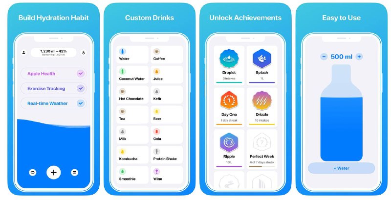限免App Store应用 | Water+ : Intake Tracker-饮水跟踪器和提醒Water+ 智能记录饮水量，定制提醒，帮助您养成健康饮水习惯，让补水更高效、科学，随时保持最佳状态！☁️限免有时效性请注意时间☁️在购买界面中没有显示金额，说明就是免费的🎮设备需装有 iOS 17.2或更高版本🏬 Water+ : Intake Tracker平台：#iOS标签：#Water #喝水提醒 #健康生活 #限免 📣 频道  🐱 群聊  📦 汉化包