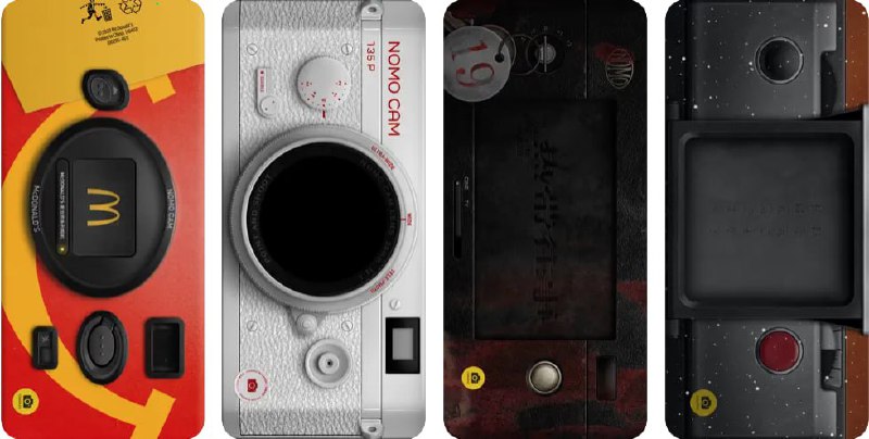 App Store应用：NOMO CAM 你的拍立得 -修改版🗯 软件详情：在拍摄照片之后，随机的效果将会添加到图片上，其中包括：色彩曲线、灰尘、漏光、暗角、锐化、边框，等等
