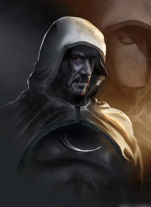漫威首个新年影视剧《月光骑士》（Moon Knight）正式预告发布▍人物介绍：     奥斯卡·伊萨克饰演月光骑士/马克‧史贝特，这一角色被称为“漫威的蝙蝠侠”，他本是一名精通各种格斗术的雇佣兵，在精神疾病的威胁下摇摇欲坠，多重性格往往难以相处