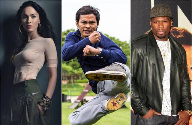 猛男归来！动作大片《 #敢死队4》阵容确认，《 #变形金刚》女主梅根+托尼·贾加盟     杰森·斯坦森将会取代史泰龙，成为其中的男一号           影片主演阵容如下：杰森·斯坦森，史泰龙，兰迪·库卓，杜夫·龙格尔，都将回归继续饰演原来的角色，新加盟的主要角色有三位，梅根·福克斯出演女主角，（梅根·福克斯大家非常熟悉，曾经《变形金刚1,2》的女主角）托尼·贾也加盟了，另外还有歌手兼演员“50美分”