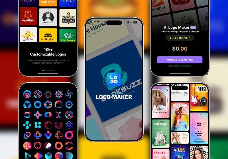 限免内购应用 | 标志制作软件：零设计经验轻松定制专业标志，模板丰富+高效编辑标志制作软件为小企业主与设计师提供直观界面，支持通过拖放操作调用预制模板，快速生成可商用的专业品牌Logo☁️限免有时效性请注意时间☁️在购买界面中没有显示金额，说明就是免费的🎮设备需装有 iOS 15.0或更高版本🏬 图标制作者，编辑和设计专家       [🎮终身免费¥0.00 元]平台：#iOS标签：#Logo #logo制作 #模板定制  #图片编辑 #限免📢 频道 | 群聊 | 汉化包