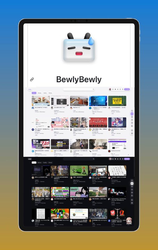 😨 1.7k star⚡️ ▎GitHub项目推荐 ▎BewlyBewly 一个用于 BiliBili 的浏览器扩展项目简介：一个用于 BiliBili 的浏览器扩展，旨在通过重新设计 BiliBili 用户界面来提升用户体验