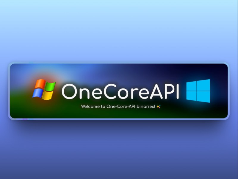 🔖 One-Core-API | 低层系统开发的秘密武器，别说你没用过　One-Core-API 是微软 OneCore 的底层 API 调用集合，适合用于驱动开发、系统级脚本、深层自动化工具构建，支持批量调用、封装完善，是高阶用户和开发者的冷门宝藏　写驱动、改系统、做底层优化，没人不偷偷用它🐙 One-Core-API | 📃 Releases下载标签：#OneCoreAPI  #API #系统开发 #Windows📮 频道 | 🪧 群聊 | ✨ 中文包