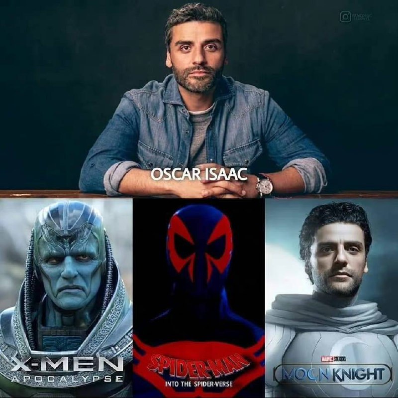 #月光骑士 奥斯卡·伊萨克饰演的三个漫威角色