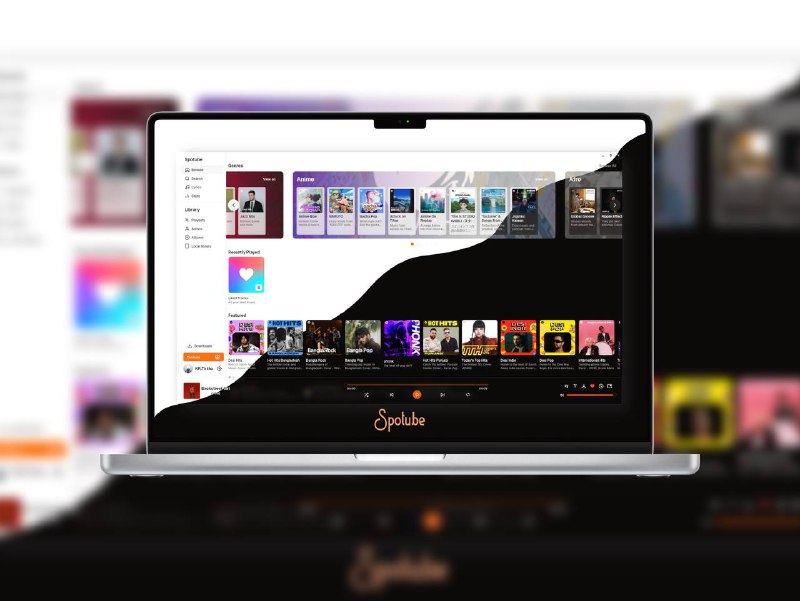 🌐Spotube 基于 Flutter 开发的第三方 Spotify 客户端它直接把Spotify的歌单和YouTube的音源结合（通过调用Spotify和Youtube的公共API接口）提供服务🔘支持全端🔘Spotify节目和播客不支持，需要Spotify Premium🐙 项目地址 | 💻官网下载平台：#Github标签：#Spotify #声破天 #音乐📣 频道  🐱 群聊  📦 汉化包