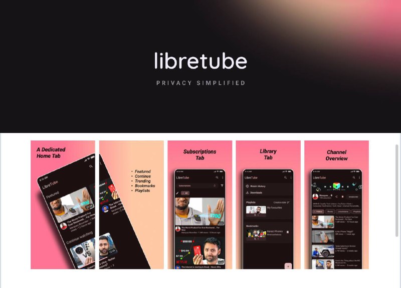 🟥 Libretube ▎『安卓版』第三方YouTube替代软件 可视频下载且无广告⚡🔄【文件下载】：🫥本贴文上方🫥（后续软件更新时前往仓库自行下载）➖➖➖➖➖➖➖➖➖ 😨  『Libretube仓库』➖➖➖➖➖➖➖➖➖👍关键词搜索标签： #GitHub #libretube #YouTube #工具 #视频🔵 订阅频道   👍点赞川普  💬 投稿