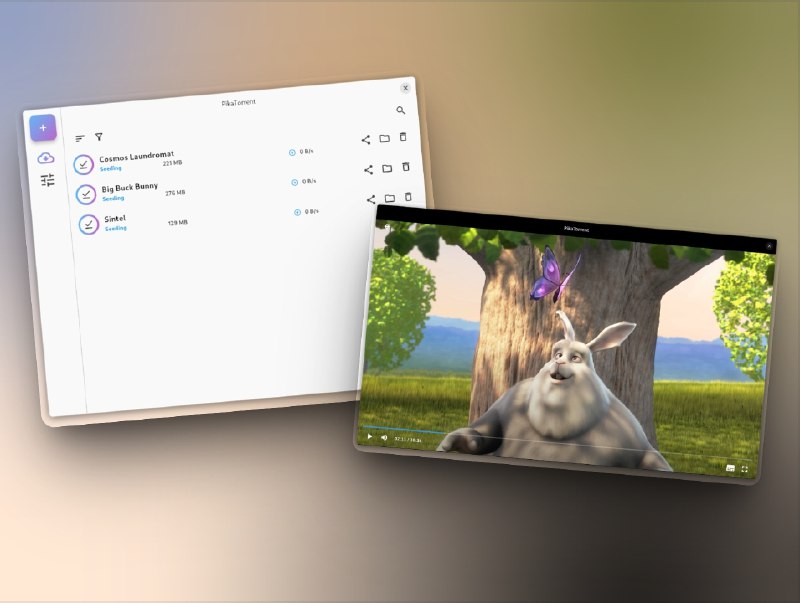 👥 PikaTorrent | 全平台开源 BT 下载器　PikaTorrent 是一款 免费开源、无广告限制 的跨平台 BT 客户端，支持 Windows、macOS、Linux、Android、iOS 全平台使用