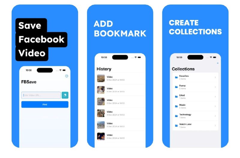 限免App Store应用 | FBSave: Facebook Video Saver-保存Facebook内的视频及图片 🎮 软件详情：轻松保存和组织您最喜爱的 Facebook 内容🆘限免有时效性请注意时间♻️在购买界面中没有显示金额，说明就是免费的🍎设备需装有 iOS 15.0或更高版本 ✅ FBSave: Facebook Video Saver平台：#iOS标签：#Facebook #保存Facebook内容 #限免 ❗️❗️❗️❗️❗️❗️❗️❗️❗️❗️❗️❗️