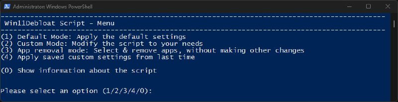 💻 Win11Debloat ▎运用脚本删除预安装的 Windows 软件应用程序此脚本适用于 Win10 和 Win11 🗣️👥【支持平台】：#Windows📱【应用标签】：#Win11Debloat #软件 💻【软件简介】：  运用PowerShell 脚本，从 Windows 中删除预安装的应用程序、禁用遥测、从 Windows 搜索中删除 Bing，以及执行各种其他更改以整理和改善您的 Windows 体验➖➖➖➖➖➖➖➖➖💬使用教程：  🔘通过PowerShell自动下载并运行脚本