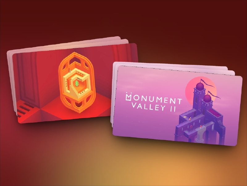 🕹️ Epic喜加一 | 视觉解谜神作《纪念碑谷2》限免领取  《纪念碑谷》 堪称解谜游戏的 艺术馆天花板，2014 年横扫 苹果设计奖 和 iPad 年度游戏上周Epic送了第一部，这周紧接着送出了第二部📬 纪念碑谷 领取地址⏱️ 领取时间截止至 2025/09/18 23:00标签：#Epic喜加一 #免费游戏 #Epic #游戏 #纪念碑谷2 #纪念碑谷 #限免📮 频道 | 🪧 群聊 | ✨ 中文包