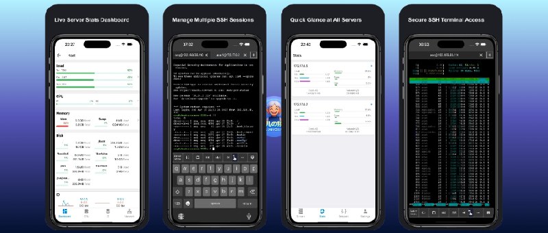 📣 限免付费应用 | xTerminal软件作者的另一款远程SSH远程终端限免：SSH Client Pro🖼 标签：#SSHClientPro #远程终端 #服务器监控 #SSH #系统运维 #限免📱 简介：一款功能完备的 SSH 远程终端与服务器监控工具