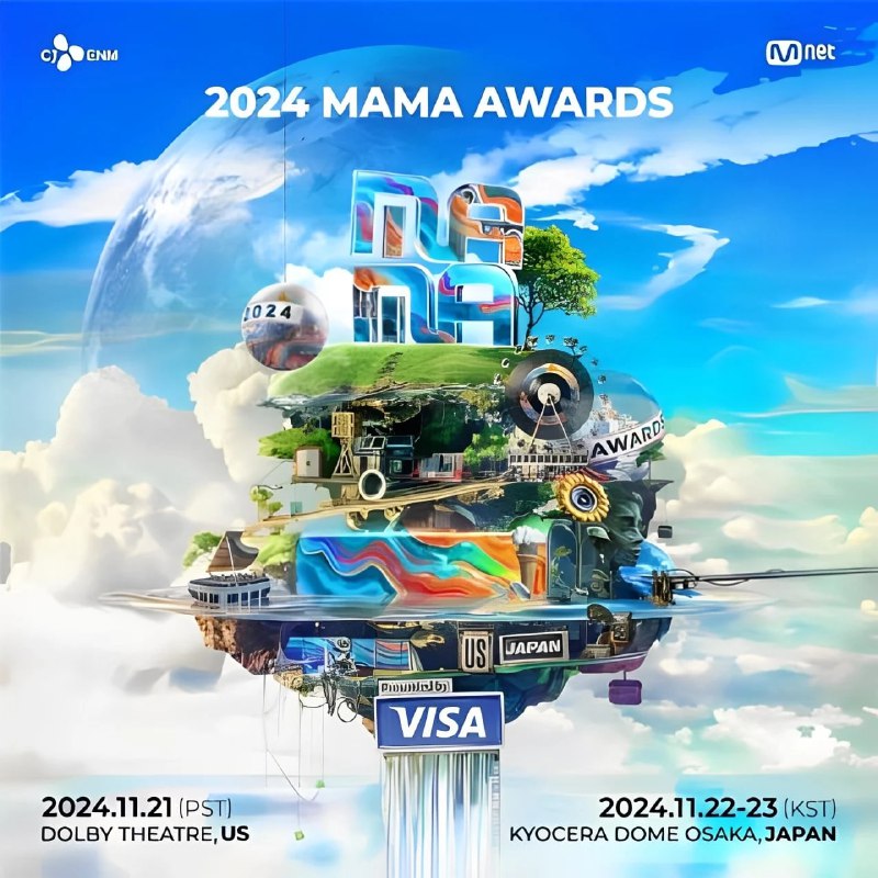 G-Dragon（ #权志龙）将时隔9年再次登上 #MAMA颁奖典礼 的舞台！2024年MAMA Awards 将于11月21日至11月23日举行！ 频道字幕组老师们将在奥斯卡频道第一时间独家发布MAMA（涵盖🇭🇰、🇮🇩、🇲🇾、🇲🇲、🇵🇭、🇸🇬和🇹🇼）各国资源及字幕，请各位观众不要错过！这次MAMA典礼活动分批次持续7小时举行，最快明天中午先出来一部分资源✅2024 MAMA Awards時間2024 MAMA美国洛杉矶颁奖典礼：11月22日（周五）上午11:002024 MAMA日本大阪第1天红毯：11月22日（周五）下午3:002024 MAMA日本大阪第1天颁奖典礼：11月22日（周五）下午5:002024 MAMA日本大阪第2天红毯：11月23日（周六）中午12:002024 MAMA日本大阪第2天颁奖典礼：11月23日（周六）下午2:00✅ 2024 MAMA Awards必看舞台1、G-Dragon的重返MAMA舞台：  今年MAMA Awards备受关注的焦点之一必定是九年后再次登台的GD权志龙，“K-POP王者”的盛大回归
