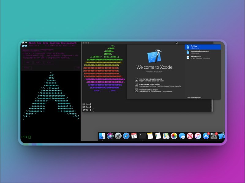 🔖 Docker-OSX | 在容器中运行 macOS，开发测试两不误　Docker-OSX 是一款超硬核的开源项目，支持在 Docker 容器中运行完整的 macOS 系统