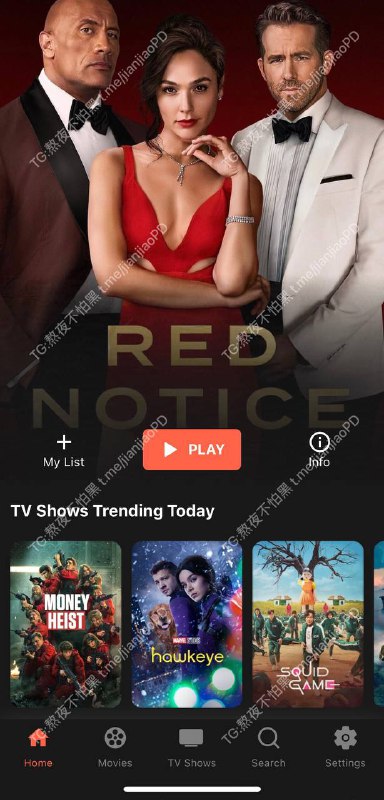 #iOS #Android #套壳APP #影视一款新型影视APP悄悄上线↕   集合了几乎所有主流媒体为一身的资源软件，例如：#Netflix  #AppleTV+ #Amazon  #hulu #Disney+  #HBO #AMC #paramount+       (♡ ὅ ◡ ὅ )ʃ♡电影画质1080P都是最基本的，这样的软件不是我们梦寐以求的嘛？▍使用注意：（‼️使用此软件请结合您的网络代理，就是要挂V*N，影视加载的快慢和您的网络代理有关系）▍变身教程：    因软件在苹果系统的特殊性，下载之后不会出现我图中的界面，而是另外一个APP，故我们俗称 “套壳”，所以我们打开一次APP 然后在APP里面随便点点，把软件后台清理掉，再打开一次就可完成变身哦▍⏬下载链接：安卓APP下载   |   苹果APP下载🔻切换中文字幕教程：  ▎文字版：点击Setting - App Setting - Choose Subtitle Language ，选择 Chinese 即可  ▎图片版：