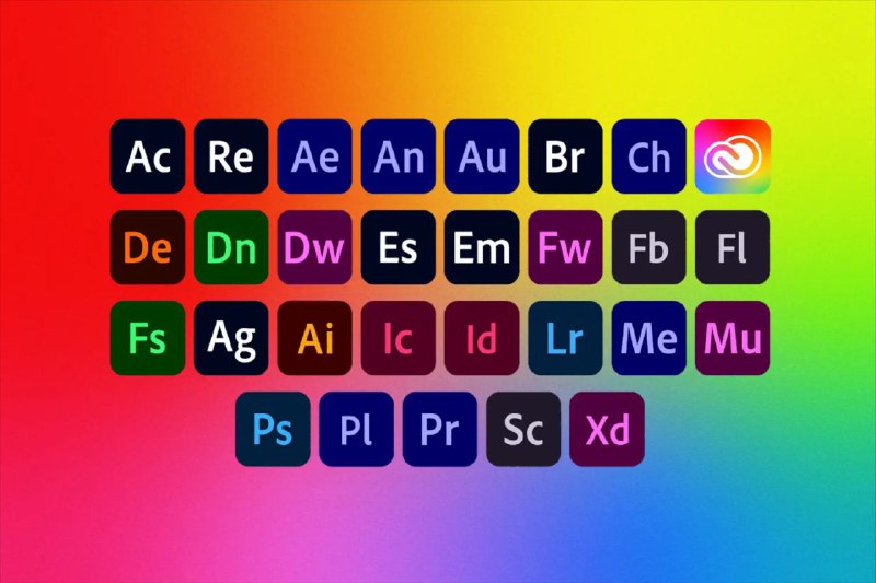 🔵 Adobe ▎Adobe全家桶一站式下载更新「附带详细的安装教程」⭐😹  软件简介： 含Windows和Mac 版本软件下载，并有软件安装时遇到的诸多问题解决方法