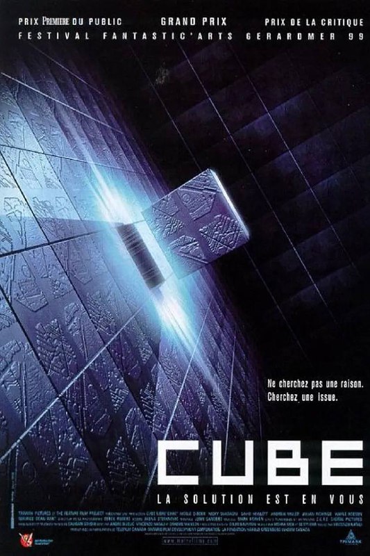 心慌方 Cube 全  (1997~2004)（日本2021翻拍的那个心慌方打破及格线豆瓣评分5.3，我就不分享给大家了😤😤，据说新的心慌方重启版2025年上映）FRDS丨BD1080P丨x265 10bit丨双语特效字幕丨AC3英语原声▍剧情简介：    8个身份不同且互不相识的陌生人在同一时间醒来，发觉自己身处在一个立方体形状的房间内，没有人记得他们是怎么来到这的，也没有人知晓自己身处何方..............▍阿里云盘：