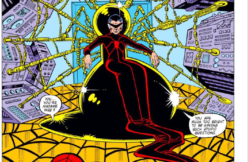 达妹 Dakota Johnson 将加盟索尼影业拓展的 蜘蛛侠 电影宇宙新片 蜘蛛夫人 大电影，🎉扮演蜘蛛夫人！🥰😍୧((〃•̀ꇴ•〃))૭⁺✧     在漫画里，蜘蛛夫人本名卡桑德拉·韦伯，是一位上了年纪的瘫痪盲人，导致行动不便，呼吸困难，靠一个看似蜘蛛网的系统维生